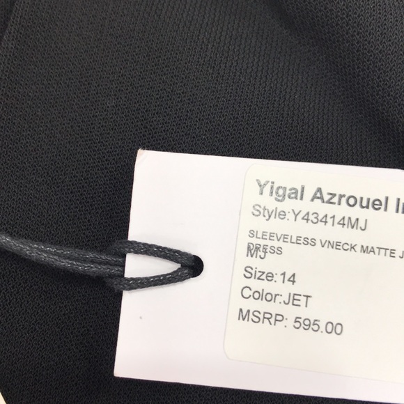 🔥HP🔥 Women's Yigal Azrouel Matte Jersey Dress - Picture 6 of 7